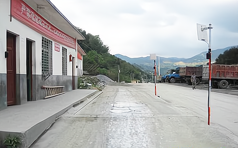 RFID讀寫器在汽車無人值守稱重的應用