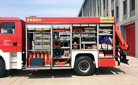 消防車和消防器械倉庫中的RFID應用